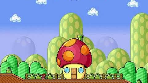 SMBX Bowsers Boss Rush Level Preview Metroid Themed Level + Mother Brain Boss