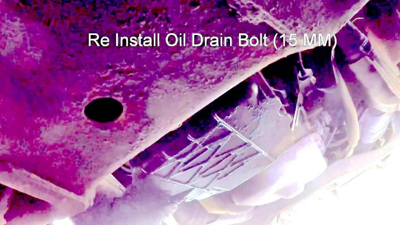 Oil Change Ford F150 4.2L V6 YouTube