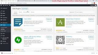 Lesson 14: How to Install a WordPress Plugin A Step By Step Guide