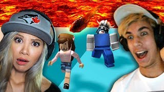 DISASTER SURVIVAL WITH A ROBLOX CELEBRITY