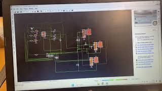 Final Circuit Diagram and flowchart working on Circuit Wizard