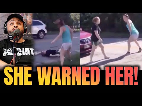 This White Girl Got Hands Like Tyson Fury