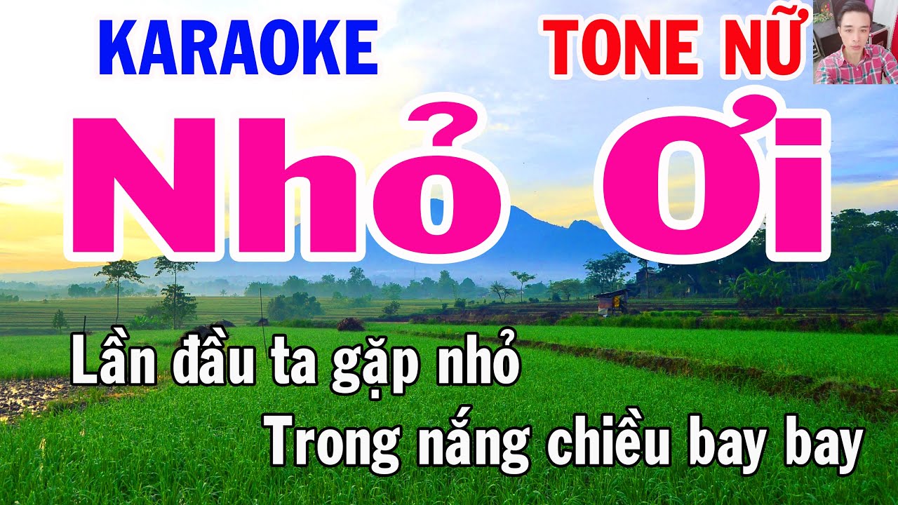 Karaoke Nhỏ Ơi Tone Nữ Nhạc Sống gia huy karaoke