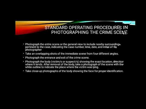 Standard Procedure in Crime Scene Photography/Mugshot/Rouge's Gallery