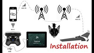 Tutorial Install SoftMod Uavpal Step-by-Step Parrot Disco 4G/LTE Unlimited Range screenshot 3