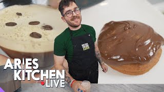 Aries Kitchen Live | Boston Creme Donuts & Dessert Cocktails