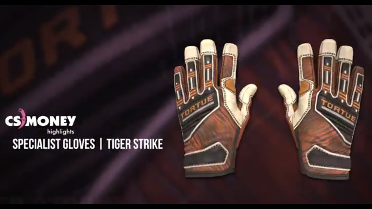 CSGO Specialist Gloves Tiger Strike YouTube