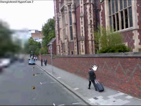 google earth street strange sighting