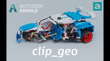 Arnold tutorial - Using the clip_geo shader in Arnold MAXtoA