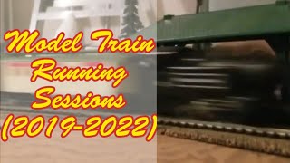 Model Train Running Sessions (2019-2022)