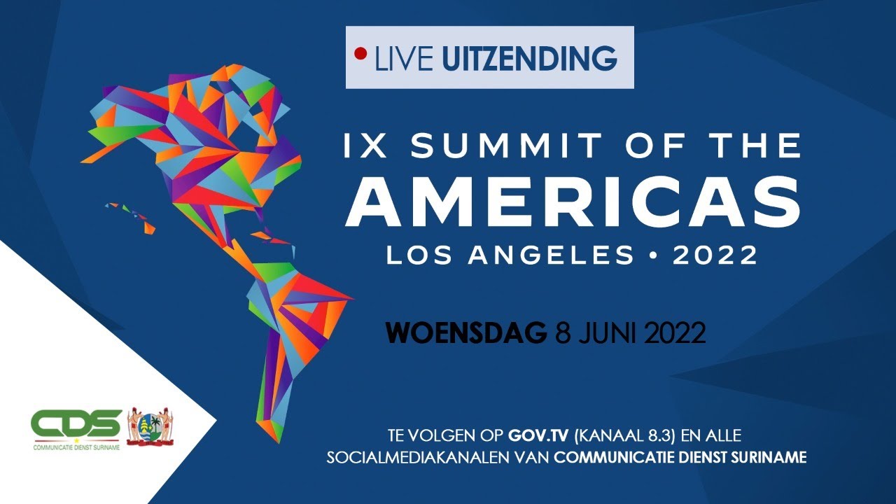 IX SUMMIT OF THE AMERICAS 862022 YouTube