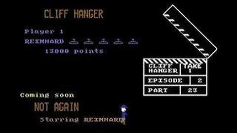 C64 Longplay - Cliffhanger