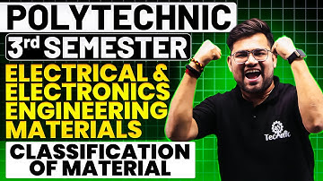 #1 Polytechnic 3rd Semester (EEEM) Electrical & Electronic Engineering Materials 2024-25 #astechnic