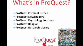 About ProQuest