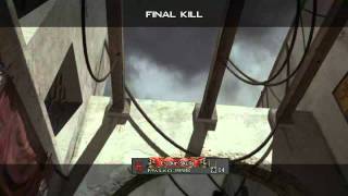 MW3: search and destroy over map throwing knife tutorial for seatown