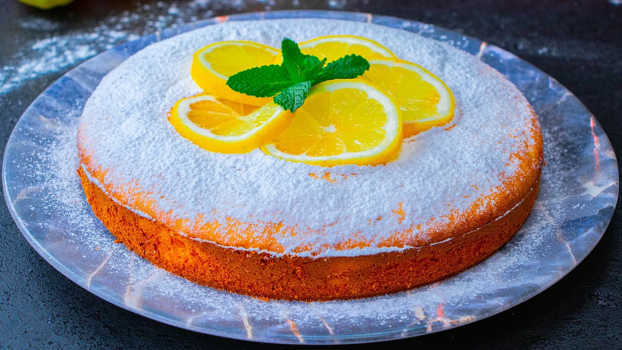 Gâteau Au Citron En Seulement 5 Minutes Voici Une Astuce Pour Le