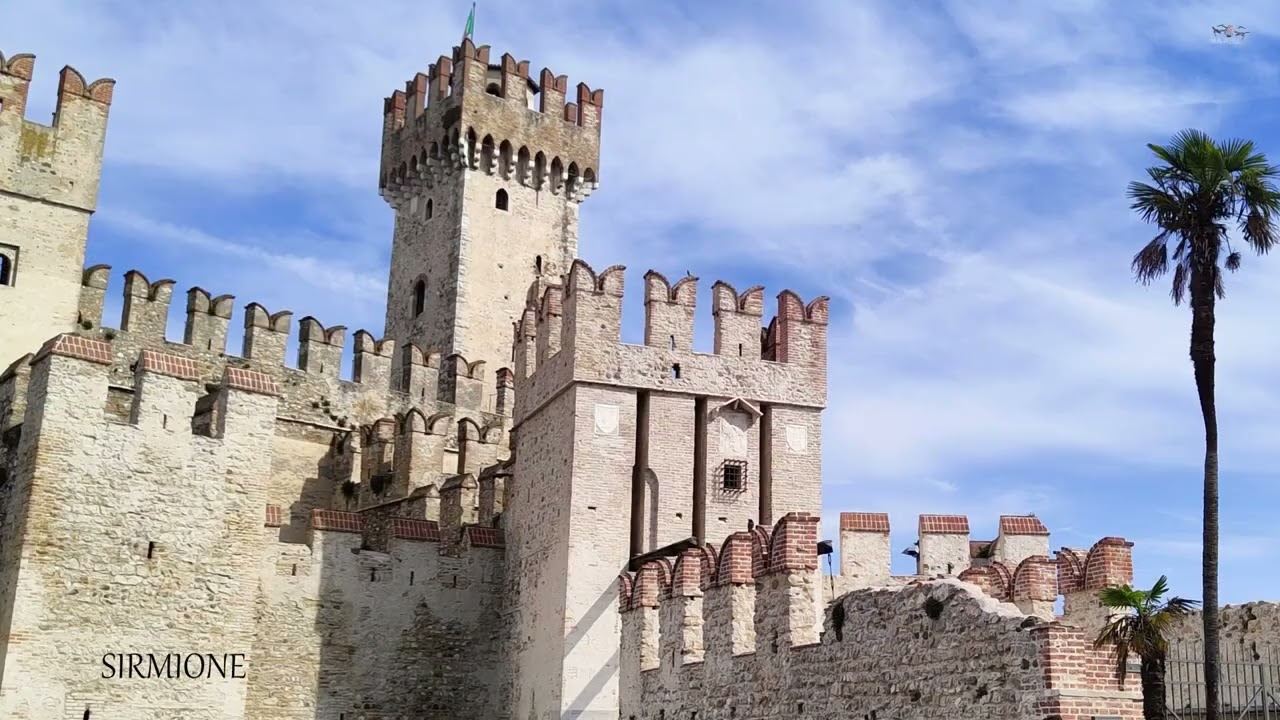 Lake Garda-from the air and the land.