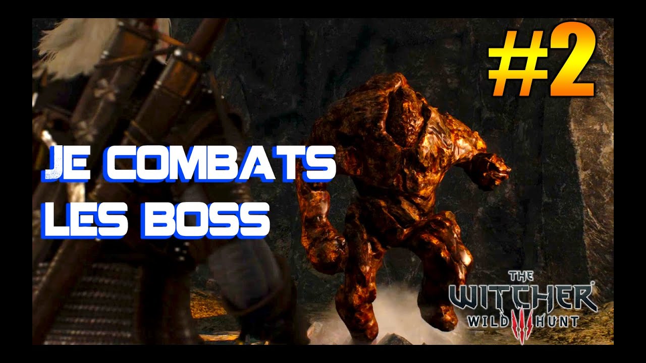 The Witcher 3 ● Je combats les boss ! #2 Elémentaire de Terre ● Gameplay PS4 FR