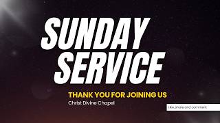 WELCOME TO OUR BROADCAST|| REBROADCASTING SUNDAY SERVICE|| 5TH OCTOBER 2025