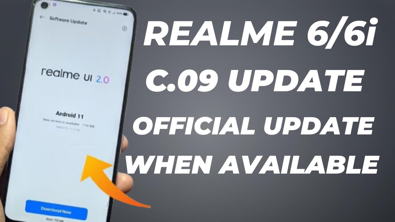 Realme 6/6i C.09 New Update|Realme 6 Realme Ui 2.0 Stable Update Date|Android 11 Update