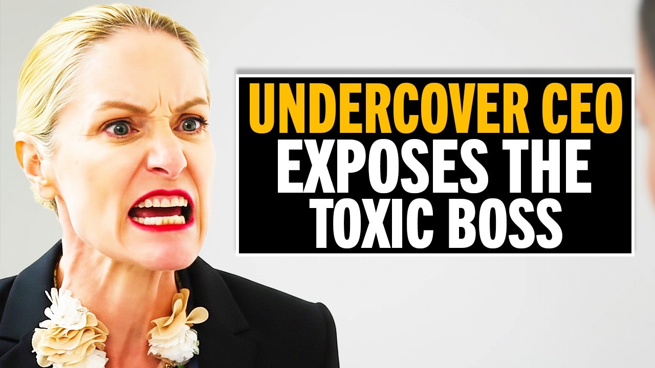 Undercover CEO Catches a Gross Boss Crossing the Line