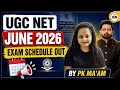 UGC NET 2026 Exam Schedule Released | Subject Wise Exam Dates Out | Check Your Exam Date Now