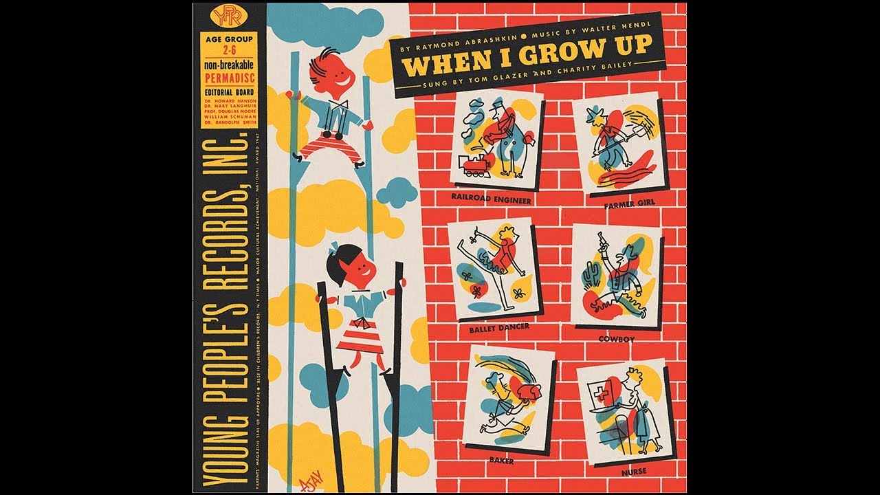 Tom Glazer, Charity Bailey - When I Grow Up (Young People's Records)