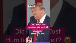 Trump Accidentally Humiliates Himself on Stage 😂💀