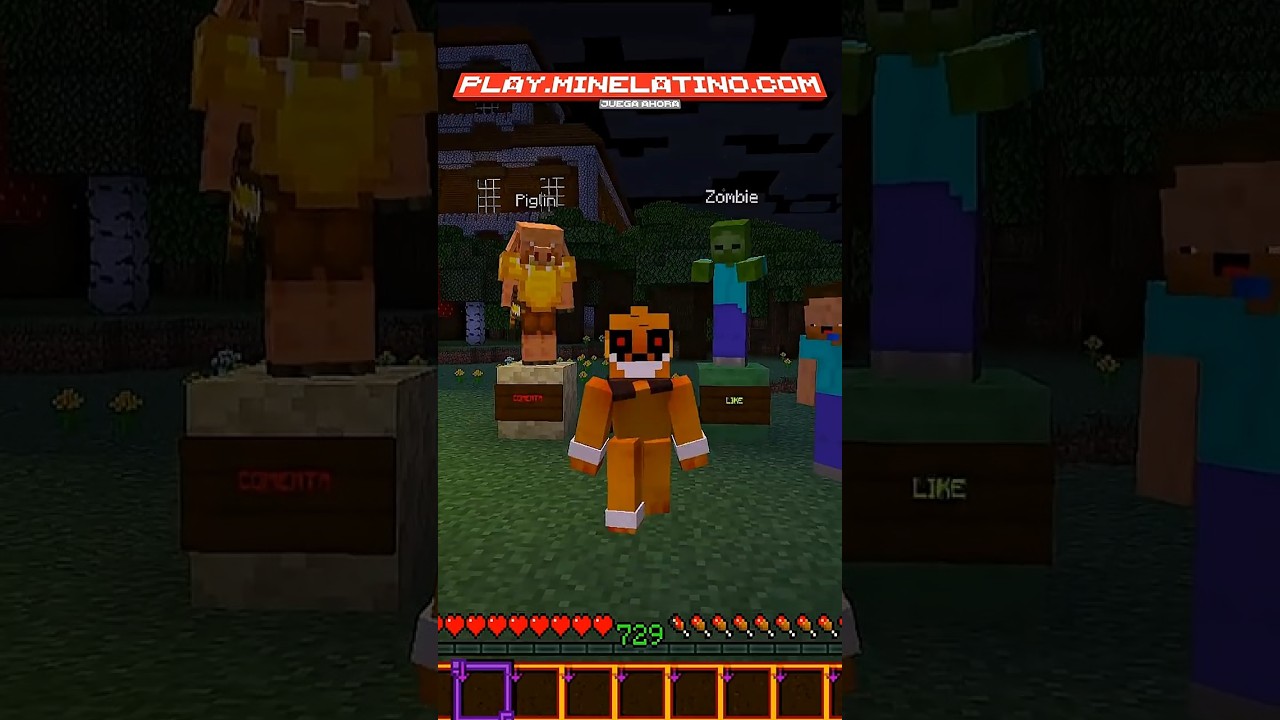 ZOMBIE VS PIGLIN ¿QUIEN GANARA? 😱😵 | MINECRAFT VOTE #minecraft #mikecrack