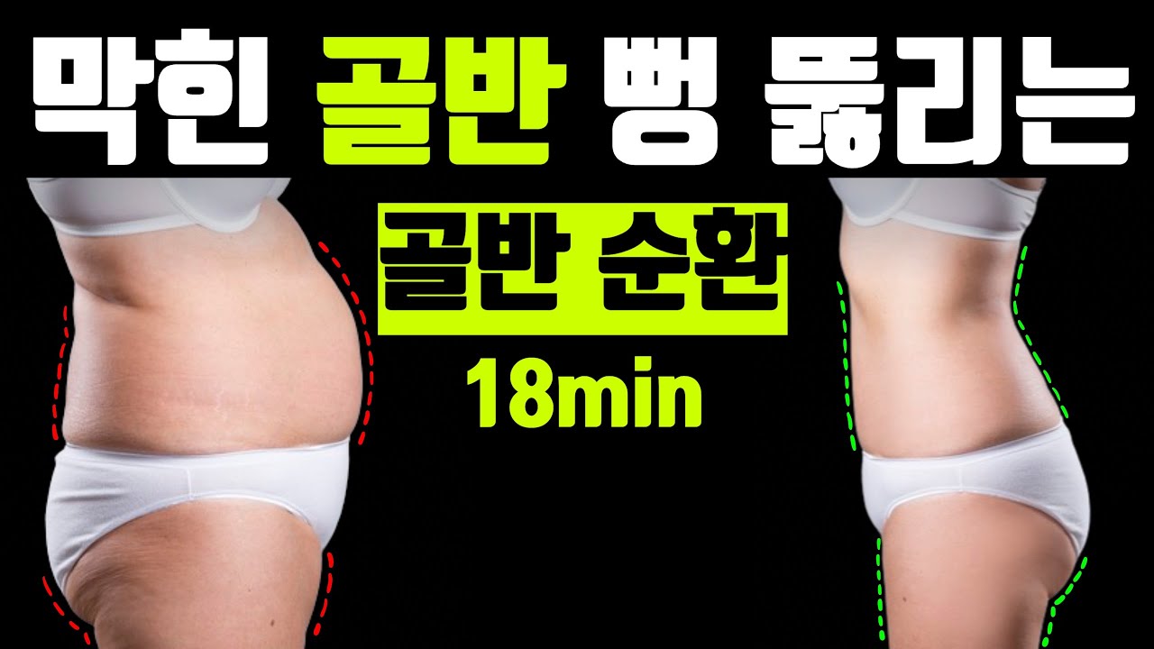하체비만과 뱃살 빼려면 이걸 먼저 해야 살 빠집니다.