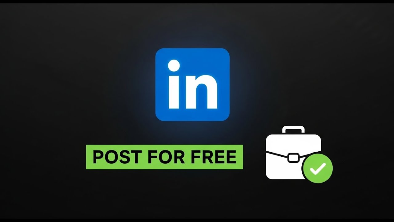 How to Post a Job on LinkedIn for FREE - YouTube