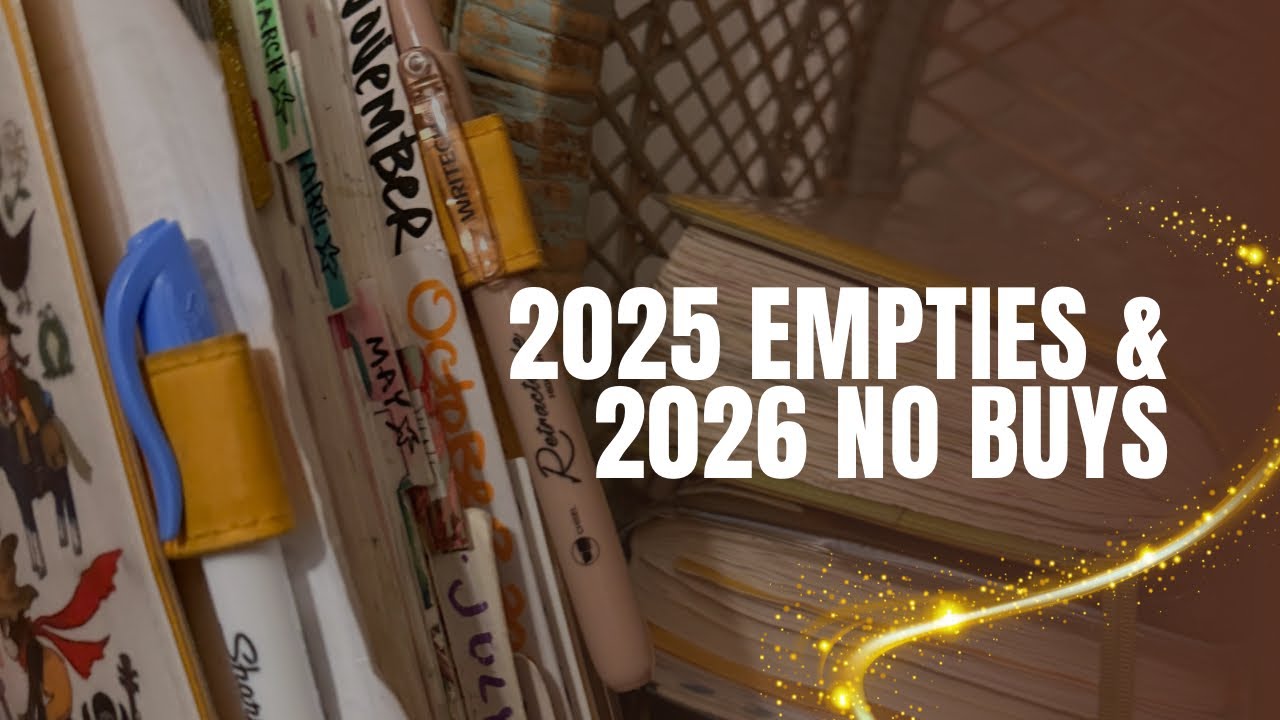 Пришло время – 2025 год, время для пустых вещей!! Все канцелярские принадлежности, Hobonichi, бло...