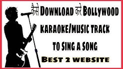 How to Download Hindi Karaoke tracks | best websiteste | Latest bollywood music track |  - Durasi: 4:17. 