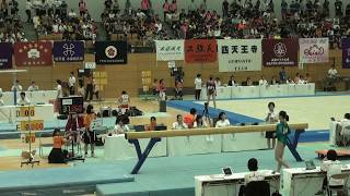 2017年 体操競技女子 決勝演技 平均台 3班 3
