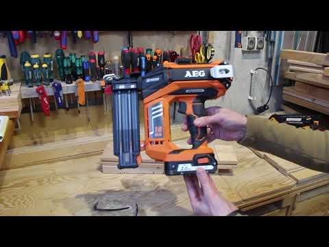 Аккумуляторный нейлер AEG /RIDGID B18 N 18 (18 GA)