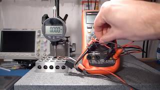 Piezoelectric Actuator Testing: Displacement vs Voltage