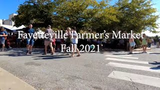 Fayetteville Farmer's Market Fall 2021