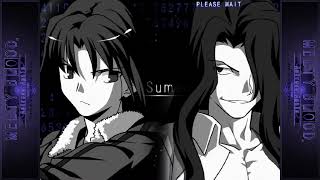 Melty Blood Actress Again Current Code Arcade Mode (Shiki Ryougi)
