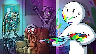 MECCHA CHAMELEON vs Poppy Playtime : HIDE & SEEK! | Fanmade Episode   | Cartoon Animation