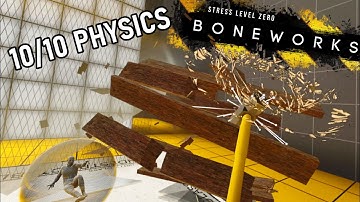 This is the GREATEST TUTORIAL EVER!!! | BONEWORKS BLIND Playthrough Part 1