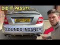 DID MY SALVAGE MERCEDES C63 PASS MOT? ROAD TEST!!