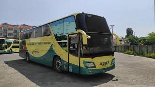屏東客運 8215 555-V2 往東港 屏客東港站駛入/入庫