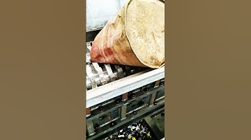 #fcnfm High-torque intermesh shredder for efficient shredding of mattresses and furniture