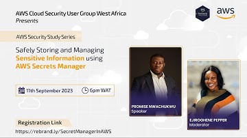 Safely storing and managing sensitive information using AWS Secrets Manager