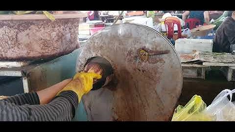 LẦN ĐẦU NHÌN THẤY MÁY BÀO HOA CHUỐI (BẮP CHUỐI) TẠI CHỢ THÀNH, DIÊN KHÁNH, KHÁNH HÒA NHA TRANG