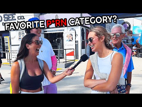 Asking NAUGHTY Questions at Venice Beach 🤭 Street Interview Challenge