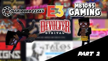 Mariobros1045 and Mb1045 Gaming React to E3 2021 - Devolver Digital