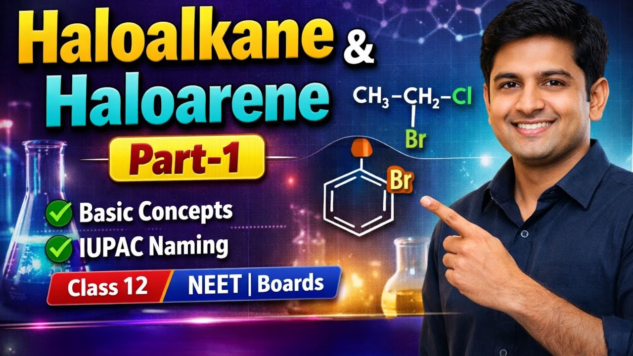 Haloalkane & Haloarene Part 1 | Basic to Advanced Concepts | Chemistry Class