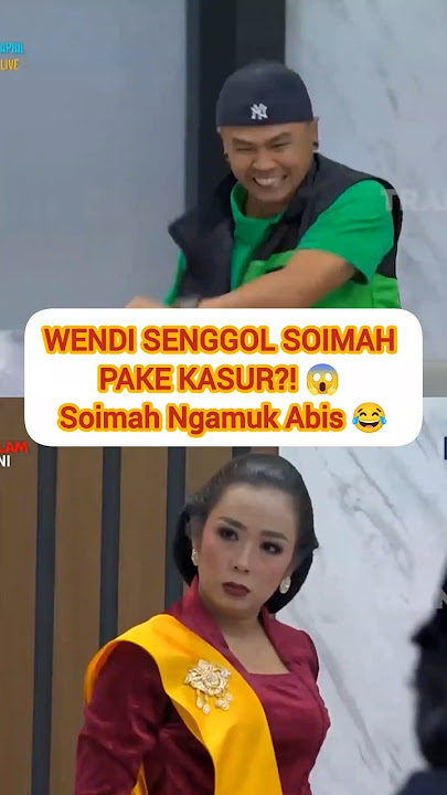 Gara-Gara Kasur, Soimah Murka! Wendi Bikin Ulah Lagi 😂🔥#Shorts