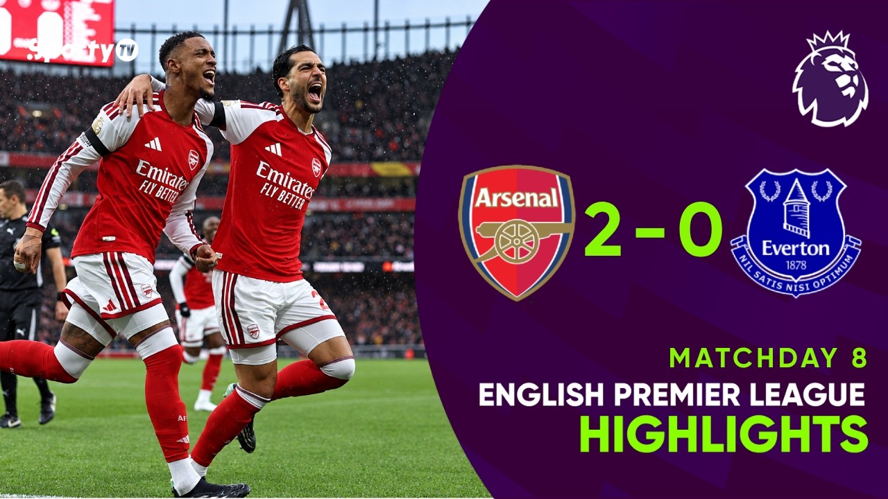 Arsenal 2-0 Everton | 26/27 | Premier League - Game highlights | SportyTV